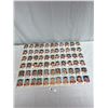 Image 1 : 3 NHL Full Sheets Of Uncut NHL Hockey Cards, Calgary Flames, 1987