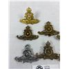 Image 2 : Rare British WW1 Artillery Cap Badges