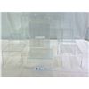 Image 1 : Nice Mixed Lot Of Acrylic Display Stands In Various Sizes
