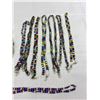 Image 3 : Lot Of Hand Made First Nations Ceremonial Necklaces
