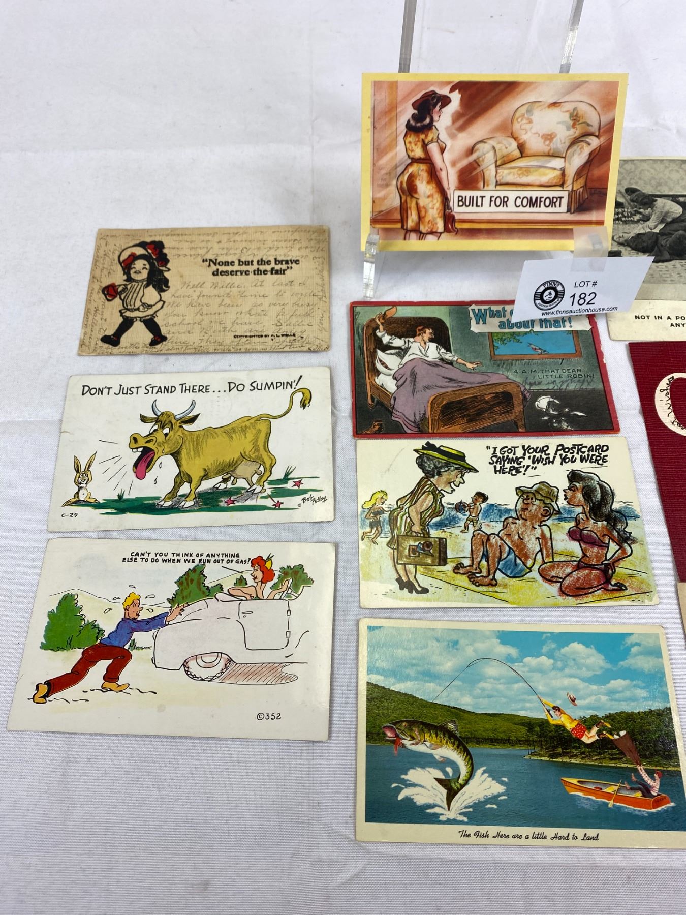10 Vintage Humorous Postcards