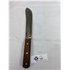 Image 2 : High Quality Steel Butcher Knife With Rosewood Handle