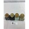 Image 1 : 4 Unusual Carved Soapstone's In Boxes