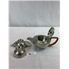 Image 2 : Very Nice Quality Arts And Craft Pewter Tea Set