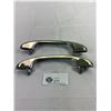 Image 1 : Pair Of Heavy Vintage Chrome Handles, 1960's