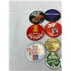 Image 2 : 10 Restaurant And Fast Food Pins, Vintage