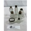 Image 1 : 7 Sterling Silver Top Salt And Pepper Shakers
