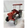 Image 2 : Tin Metal Tractor/Trailer With Locking Pin And Large Tractor Display Model, Steering Mechanism, Work