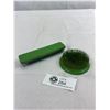 Image 1 : Vintage Metal Flower Frogs, Green Coloured, Used For Floral Arrangements Or As A Holder For Business