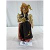 Image 1 : Vintage Cloth Souvenir Doll, Italian Made, 10.5"T