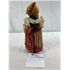 Image 2 : Vintage Cloth Souvenir Doll, Italian Made, 10.5"T