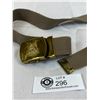 Image 2 : South African Police Belt And Buckle