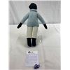 Image 2 : Vintage Black Rag Doll Boy, Total Length 13.5", Very Nice Condition, Black Americana