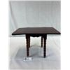 Image 1 : Very Charming Hand Made Salesman Sample Of Miniature Wooden Dropleaf Table From The 1930's, This Is 