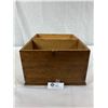 Image 1 : Antique Wooden Table Top Accessory/Letter Box, Beautifully Hand Crafted, 8"T X 11"W X 7" Deep
