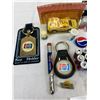 Image 2 : Nice Collectible Pepsi Lot, Keychains, Pins, Cars, Etc.