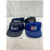 Image 1 : Nice Lot Of 4 Pepsi Cola Hats In Very Good Condition