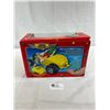 Image 2 : M&M Rebel Without A Clue Plastic Die Cast Car Still In Original Box, Candy Dispenser