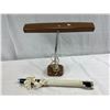 Image 2 : Vintage Black Light Desk Lamp Plus Extra Bulb