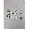 Image 1 : Small Lot Of Old Coins 1918 Canada Penny, 2 Variations Of 2001 Nickel, Etc.