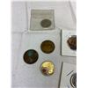 Image 2 : Small Lot Of Old Coins 1918 Canada Penny, 2 Variations Of 2001 Nickel, Etc.