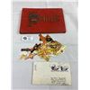 Image 1 : 1920's Paris Photo Book With Postcards In Back With Envelope With Old Cigar Wrappers
