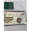 Image 2 : Northwest Territories First Day Cover With Token In Holder Plus Canadian Centennial 1967 Penny In Ho