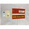 Image 2 : Topps Baseball Giant Photo Card 1981 Still Sealed In Package Plus Sterling Silver Putty Marker On Ca