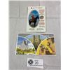 Image 1 : Royal Canadian Mounties 125 Anniversary Sterling Silver Pin Plus 1981 Proof Set In Holder