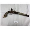 Image 1 : Antique C. 1870 Moroccan Flint Lock Pistol In Fair Condition