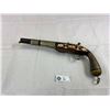Image 2 : Antique C. 1870 Moroccan Flint Lock Pistol In Fair Condition