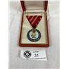 Image 2 : Hungarian Medal 1940's/1950's In Case