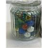 Image 2 : 3 Jars Full Of Marbles