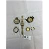 Image 1 : Approx. 120g Of Sterling Silver Empty Pocket Watch Cases And Bands