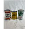 Image 1 : Quaker State, Pennzoil And Allstate Tin Cans, All Full