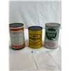 Image 2 : Quaker State, Pennzoil And Allstate Tin Cans, All Full
