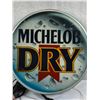Image 2 : Michelob Dry Beer Bottle Cap Light-Up Sign - Tested And Works, 13"x3", Looks Great