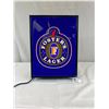 Image 1 : Foster's Lager Beer Light-Up Sign - Tested And Works, Excellent Condition, 17"x13"x6"