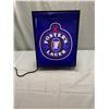 Image 2 : Foster's Lager Beer Light-Up Sign - Tested And Works, Excellent Condition, 17"x13"x6"