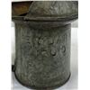 Image 2 : Original Vintage Galvanized One Quart Oil Can With Handle And Spout, Stamped NYC-PA Approved Type Q1