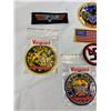Image 2 : Assortment Of Cloth Patches (University Of Arizona Seal, US Navy, Commemorative, Anti Swastika, Etc.