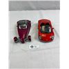 Image 2 : 1:18 Scale Plymouth Prowler and Renault Spider Diecast Car. Prowler Missing Passenger Seat