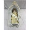 Image 2 : Royal Doulton Nisbett 1982 Prince William Baby Doll With Bassinet.
