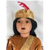 Image 2 : Antique Circa 1895 Indian Doll by Bahr Proschild. With Clay Body and Original Cloth Shoes.Missing Le