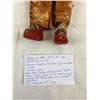Image 3 : Antique Circa 1895 Indian Doll by Bahr Proschild. With Clay Body and Original Cloth Shoes.Missing Le