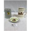Image 1 : Vintage Cooperstown NY Baseball Hall of Fame Tankard, Garter Bier Tankard & Football Assoc of Wales 