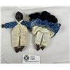 Image 2 : Vintage Black American Dolls- Porcelain & Cloth & Approx 5.5''