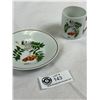 Image 2 : Vintage Limoges France Small Trays & Demi Cup & Saucer