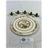 Image 1 : Vintage Spode England Trivet & Holly Place Card Set