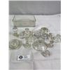 Image 2 : Tray of Vintage Glass Lids- Some Pyrex
